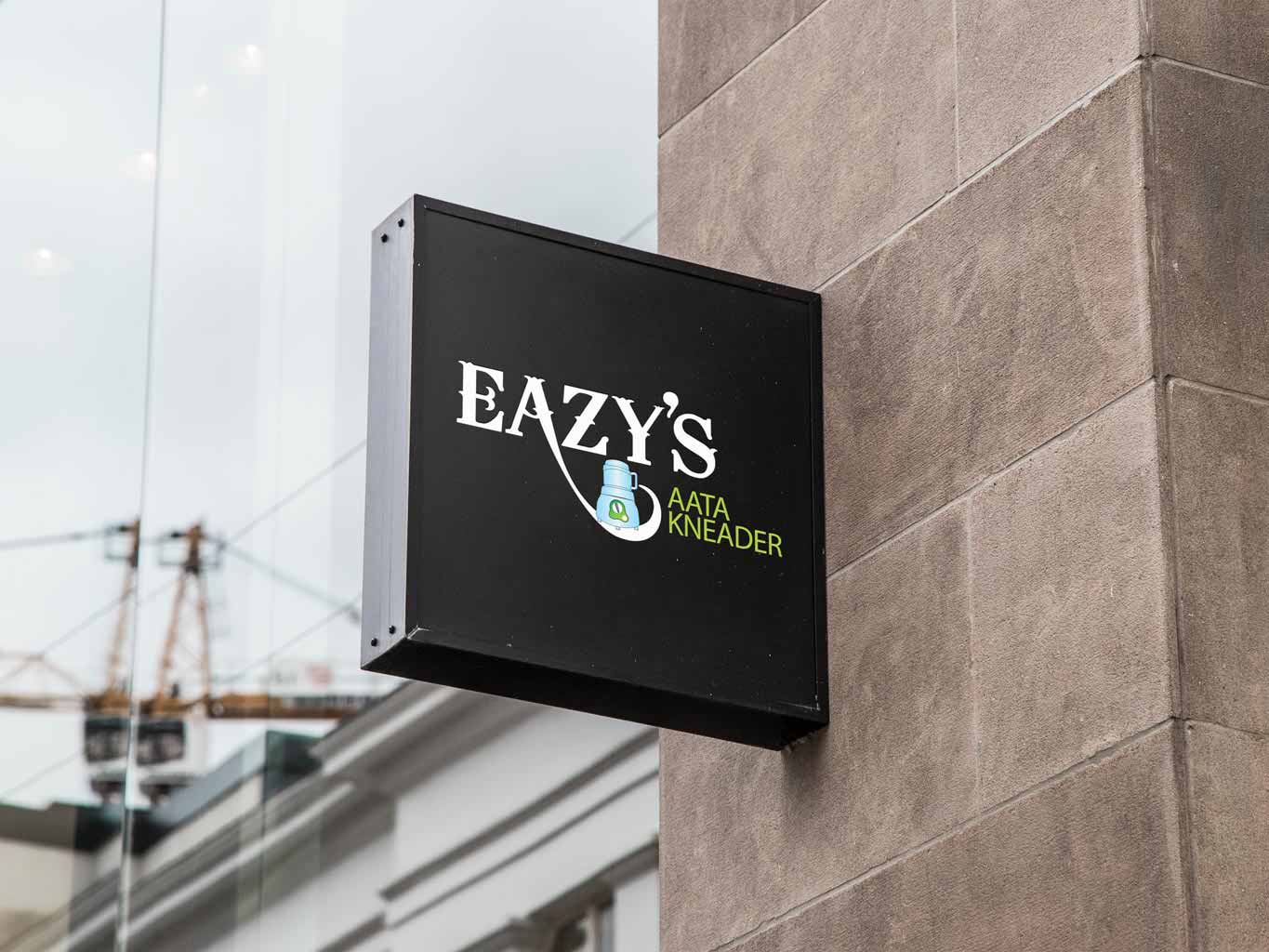 Eazy's Aata Kneader- Logo display- zoom
