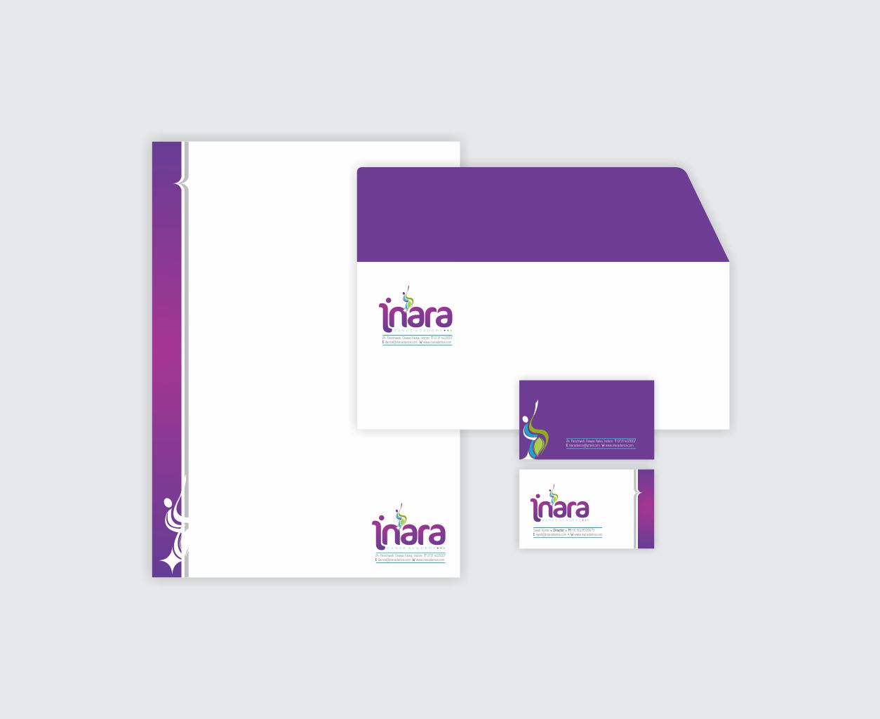 inara dance academy- stationery (zoom)