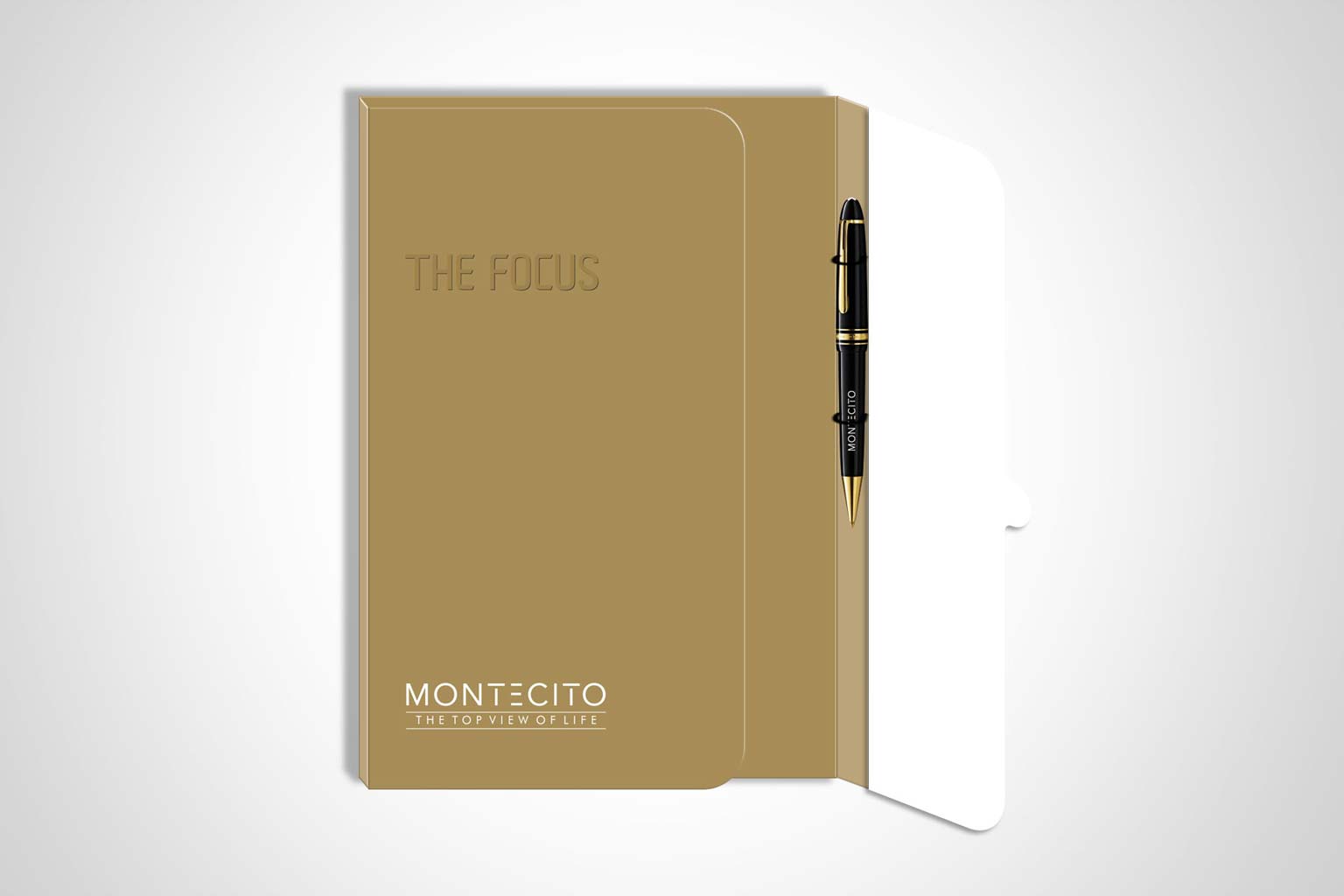 After opening the flap of the organiser cum diary for marketing unit