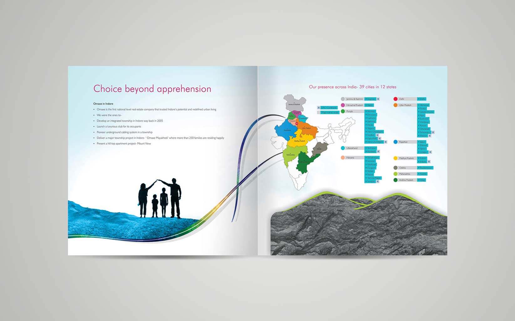 Omaxe Hills- Life at its peak, Brochure page 14 and 15