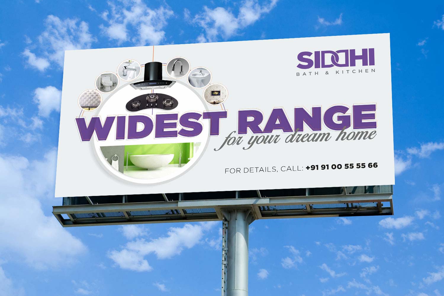 Siddhi Bath and Kitchen- hoarding (zoom)